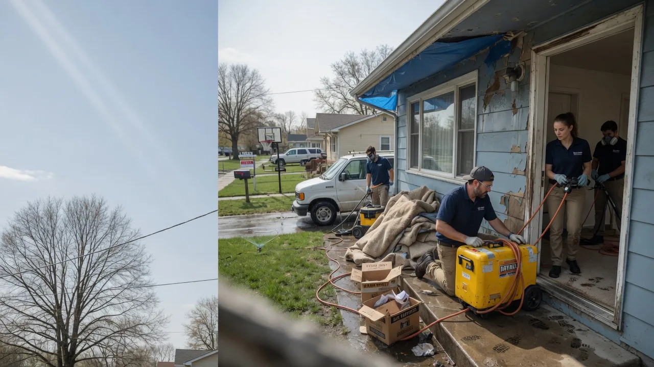 Basement Flood Cleanup in Cushing, TX near me